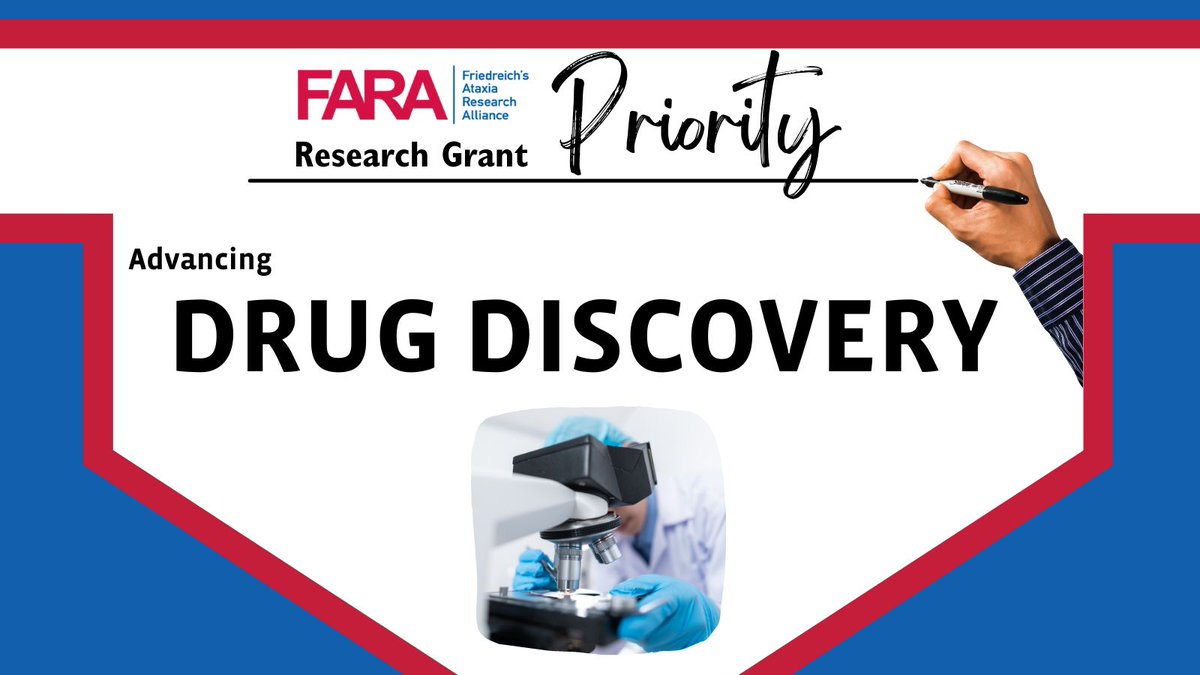 Advancing drug discovery is a priority of the #FARAGrantProgram. Apply for funding to develop effective therapies for FA. Priority will be given to genetic, epigenetic, and protein replacement approaches that increase frataxin levels. LOIs due Feb. 15.www.curefa.org/grant