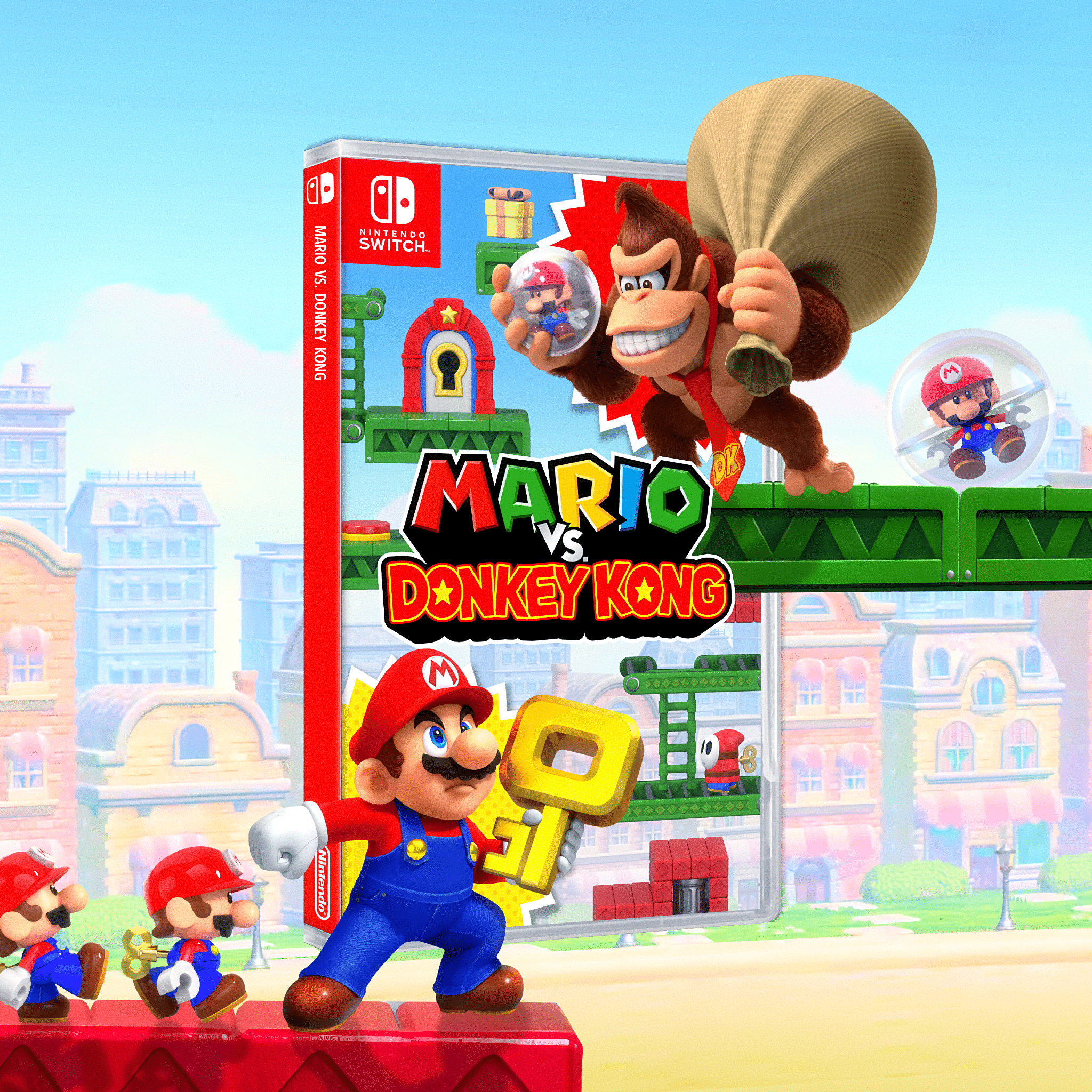 eStarland on X: Mario vs. Donkey Kong is almost here with over 130 levels,  local co-op, and new obstacles to solve on February 16th! 🆚 Pre-order:   #NintendoSwitch  / X