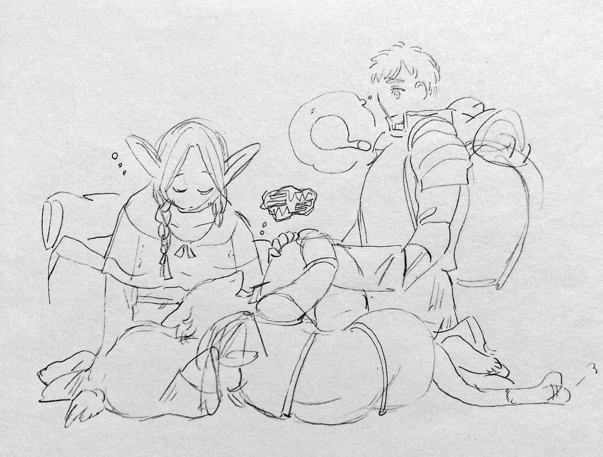 ダ飯  練習絵 