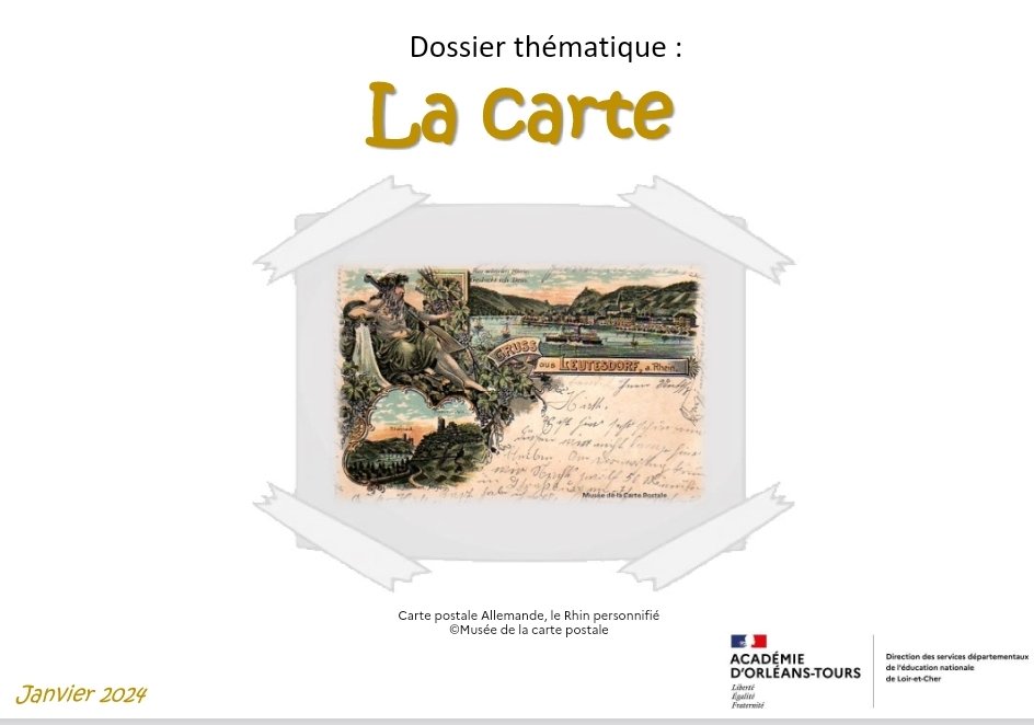 📣#teamPE

Dossier thématique autour de la carte et les declinaisons possibles pour cette nouvelle année entre pistes pédagogiques et apports didactiques.
#EAC

↪️nuage03.apps.education.fr/index.php/s/Xk…