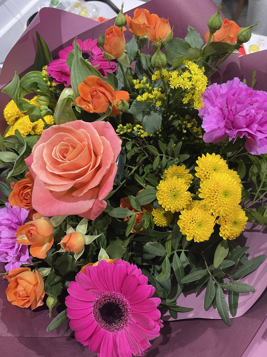 Thank you so much <a href="/SandbachFS/">Sandbach Fire Station</a>  for my beautiful flowers but more so for being a brilliant team to work with over the past 3 years, I’ll miss you ♥️🚒