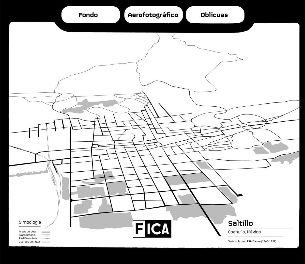 ICAMexico's tweet photo. ¿Sabías que el Fondo Aerofotográfico del Acervo Histórico de Fundación ICA reúne 134 fotografías oblicuas, 67 obras verticales y 40 mapas del estado de Coahuila? Consulta las colecciones digitalizadas en #CODIFICA #AcervoHistórico https://t.co/q4bvg2rmRs https://t.co/sn41pcXRJm
