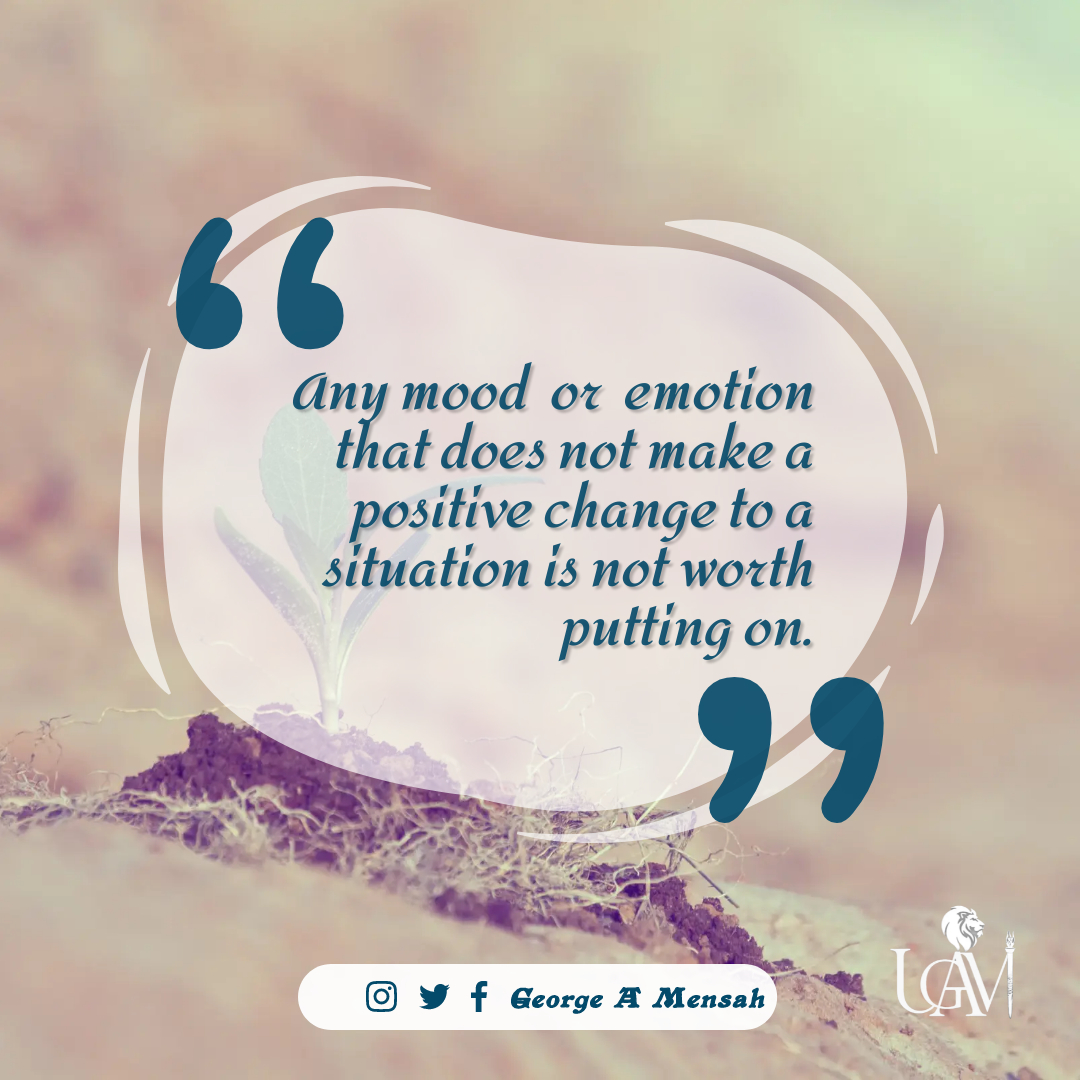 AtiapaGeorge's tweet photo. In get well in life in every aspect of ones life, there are certain moods or emotions that are to be done away with. 
I humble pray God help everyone do away with moods and emotions that does not make positive influence in situation in Jesus name. https://t.co/lRL0z6tpfO