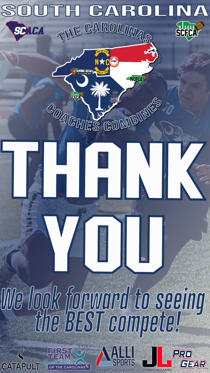 Thank you <a href="/WaccamawFB/">Waccamaw Warriors Football</a> for nominating your players for the Carolinas Coaches Combines 

#CarolinasCoaches2024

<a href="/IcoachIteach/">Coach Johnson</a>