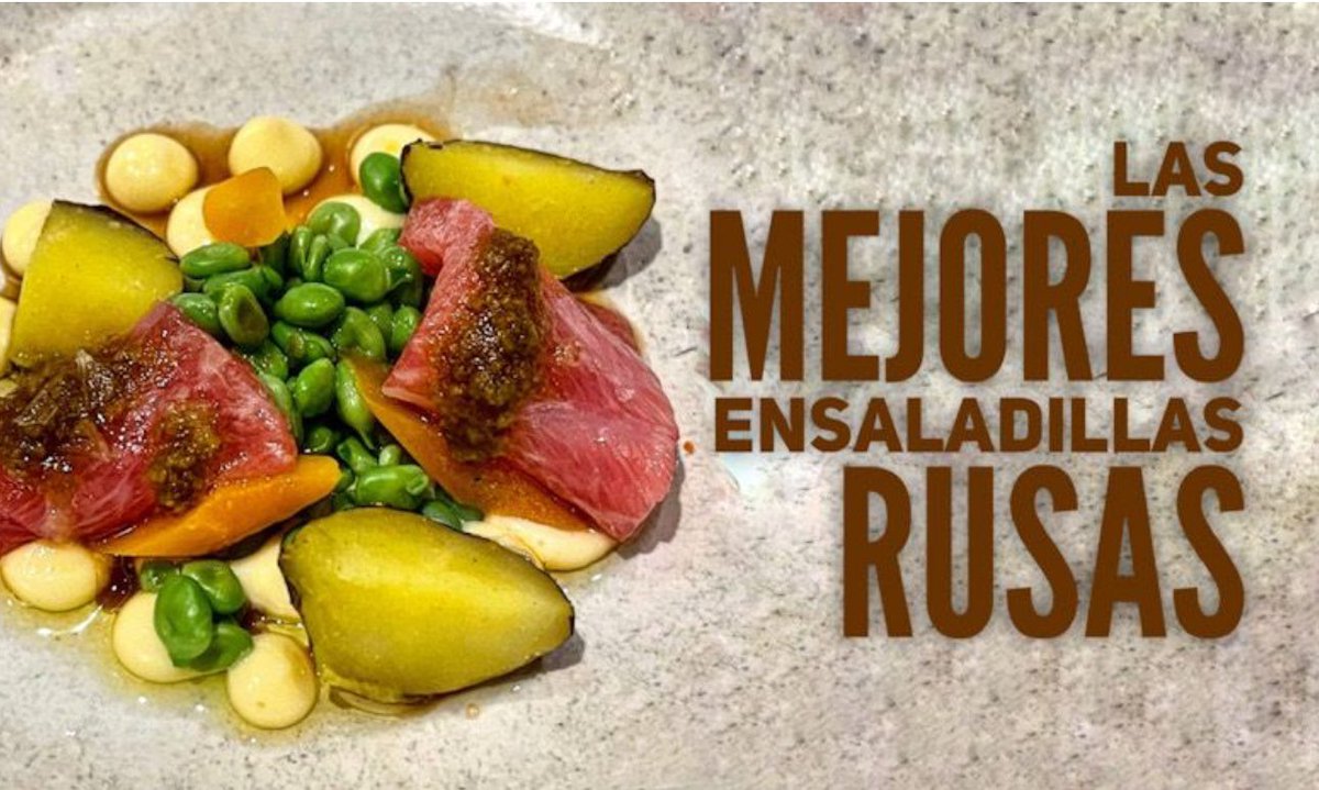 gastroplanet_'s tweet photo. ¡LAS MEJORES ENSALADILLAS RUSAS!
Cambios en nuestra lista, baja unos puestos la de #Tapas24 de #Barcelona y hay nuevas incorporaciones, la última la de #latiafeli #Madrid de @aarongue7 y Mesala Guerrero, elaborada con Atún Rojo de la Almadraba…
https://t.co/oVgznM8WEp https://t.co/kNsW5CeSg8