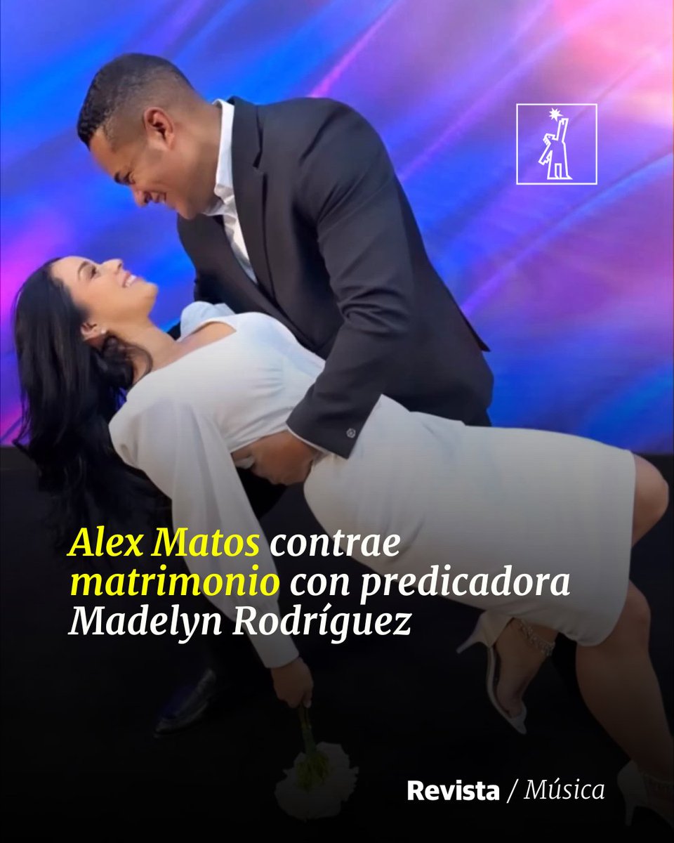 DiarioLibre's tweet photo. 🎶 | #MúsicaDL | "Gracias Padre Amado. Oficialmente casado con Madelyn Rodríguez", escribió el salsero
🔗https://t.co/Ci5WQq4plW
#DiarioLibre #RevistaDL #AlexMatos #Matrimonio #Predicadora #SalseroAlexMatos https://t.co/D91DHylOod