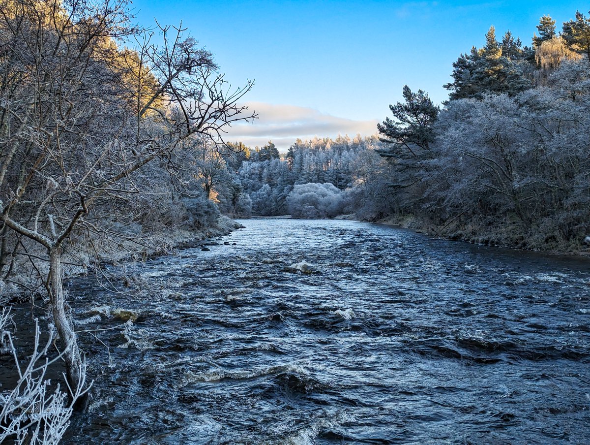 The #RiverSpey is looking beautiful just now, decked in its gorgeous winter colours.❤️ And we know we’re VERY late to the party but….Happy New Year, everyone!😆 Keep an eye on us in 2024 as we continue ramp up the scope and scale of the projects we deliver 😁