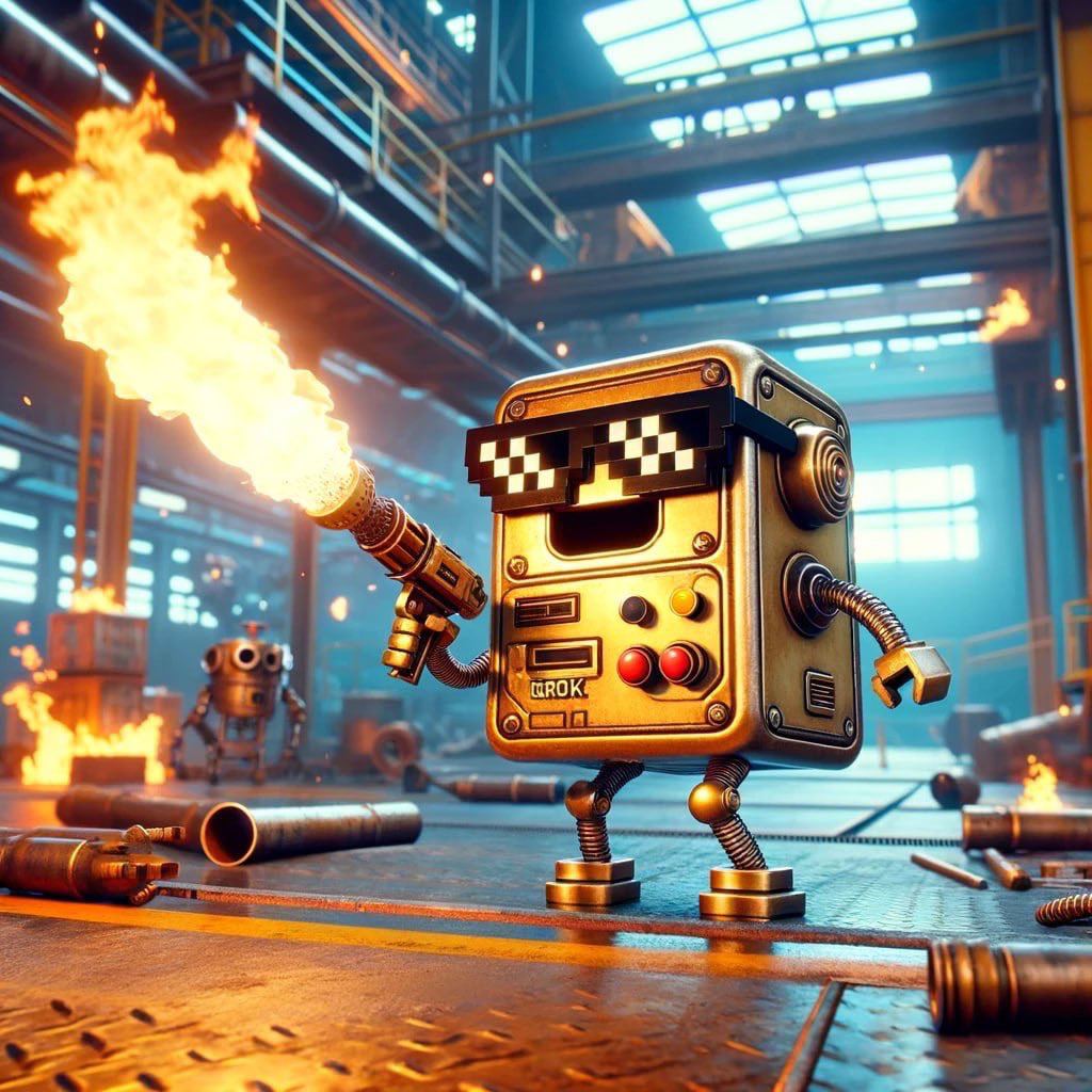 GrokCoinmeme's tweet photo. We are working hard and are building a community with many volunteers to push Grokcoin beyond Grok eth. Victory is not for paper hands. Big marketing,many trending platforms.Big partner and listing many CEX will come . 🔥🤖 https://t.co/v7iiQOPDra