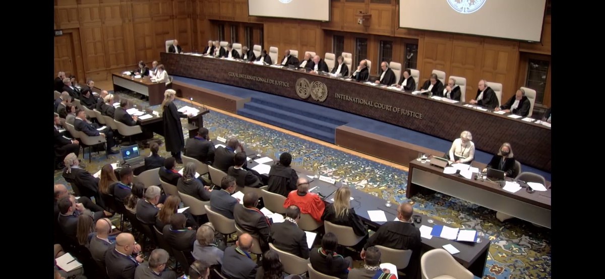 Thank u Blinne Ní Ghrálaigh for your powerful intervention &amp; lifting the words of Palestinians themselves

It was particularly satisfying to witness the Israel team listening to you intently

&amp; 2 know the whole world was watching. I doubt the #ICJ has ever been this popular #Gaza