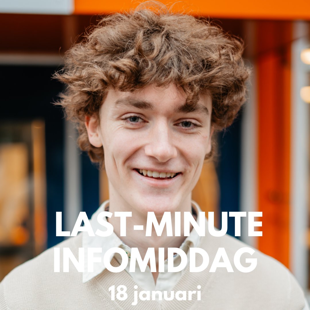 Heb jij nog vragen over het EH-Traject? Kom naar de Last-Minute Infomiddag op 18 januari! Meld je aan via onze website: eh.nl/agenda/last-mi…. Zien we jou volgende week? #Infomiddag #tussenjaar #christelijktussenjaar #EH #bestebasis