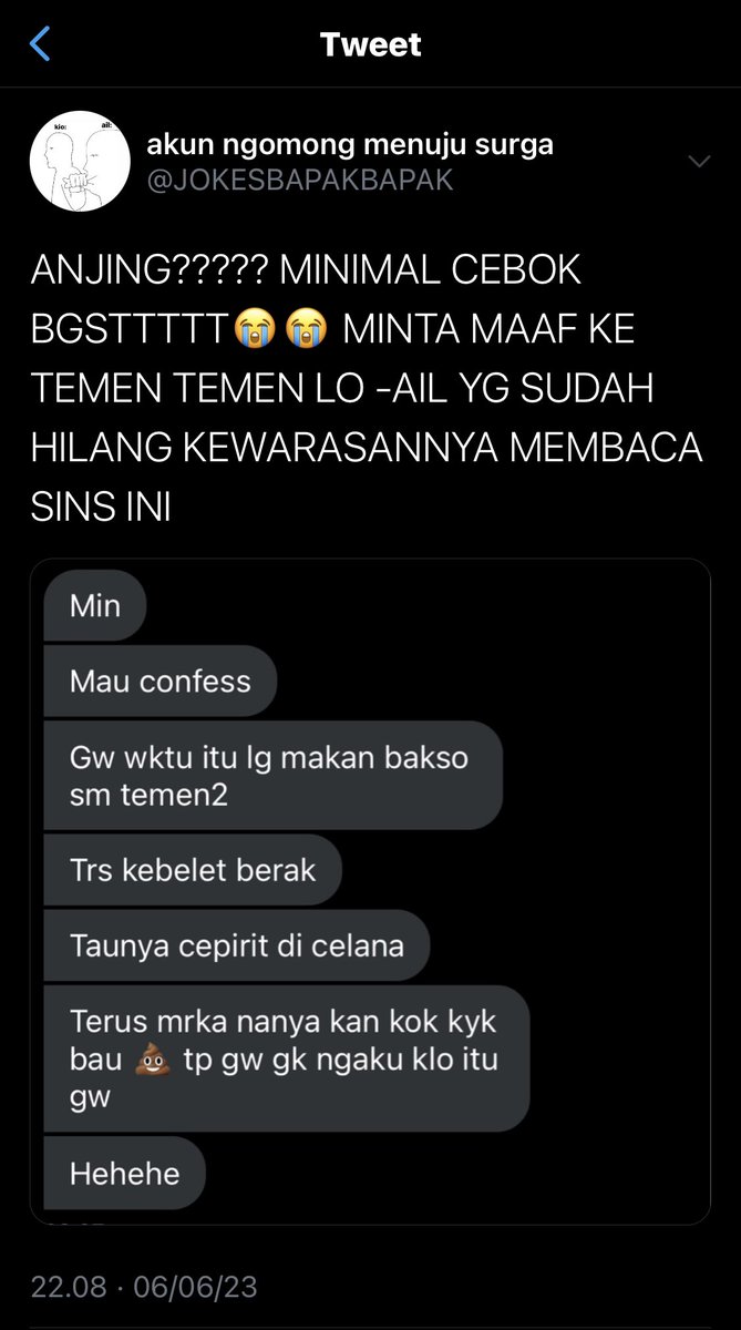 Confess your sins, 
haechan few tweets au