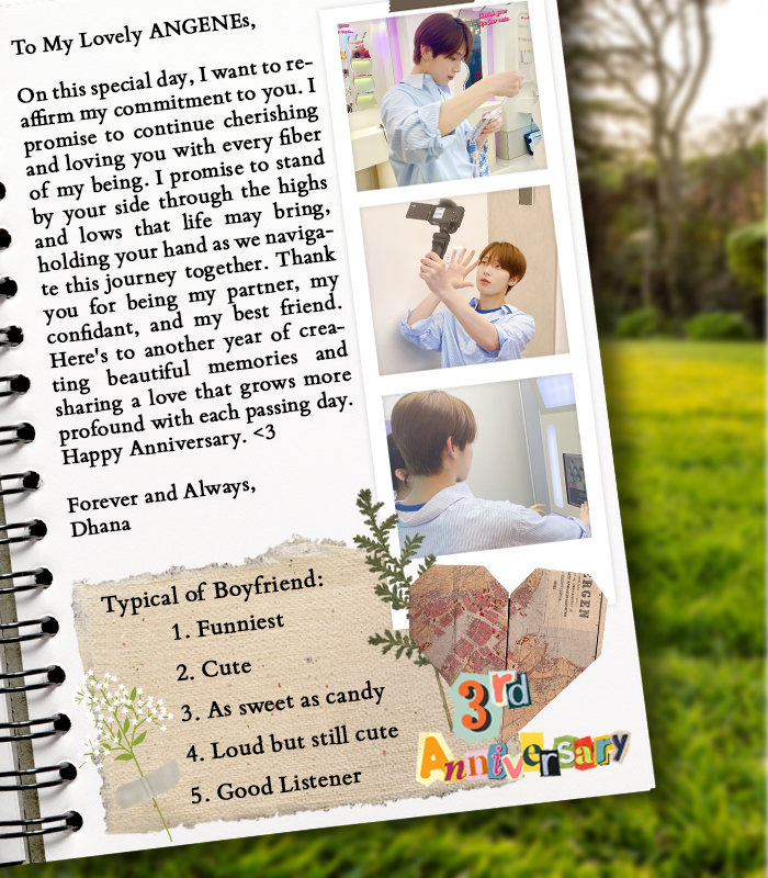 ️️ ㅤ 

Introducing 𝗔𝗡𝗚𝗘𝗡𝗘’𝘀 Fifth 𝘽𝙤𝙮𝙛𝙧𝙞𝙚𝙣𝙙, #DHANA — a funny type of boyfriend that can bring a lot of joy and lightheartedness to your life.

If 𝗔𝗡𝗛𝗬𝗣𝗘𝗡 is your 𝘽𝙤𝙮𝙛𝙧𝙞𝙚𝙣𝙙.
16. 01. 24 | 6pm WIB

 ️️ ㅤ