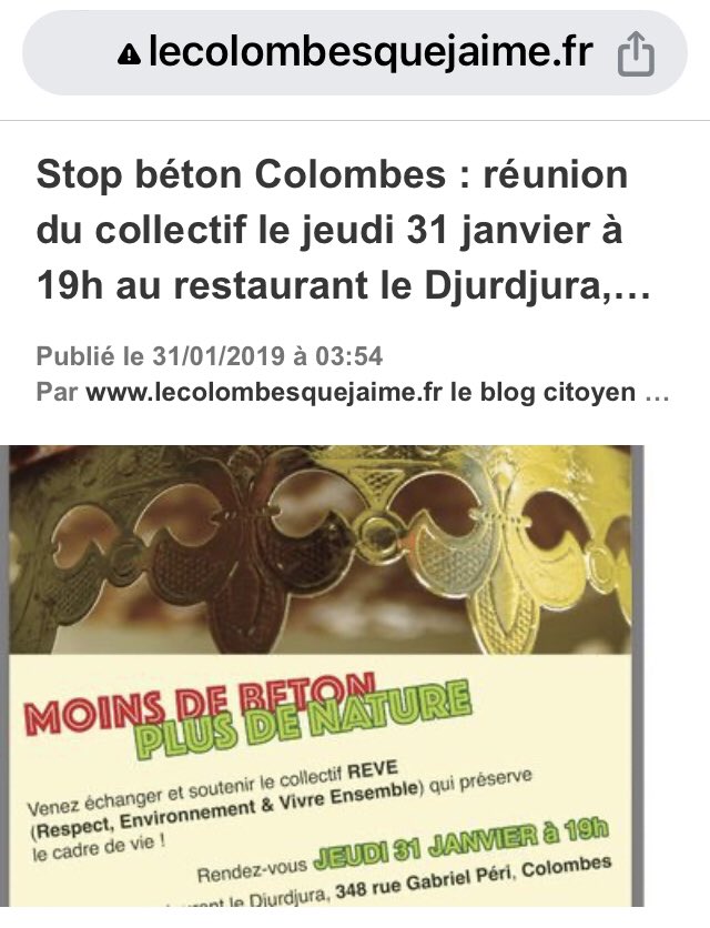 MissileV2's tweet photo. Mais que devient le collectif Stop Béton de #Colombes @AlexisBâche lay et de Lionel Faubeau Ils étaient super virulents en 2019 Je pense qu’en 2024 la fève de leur galette on l’a eu bien profond depuis  3 ans #stopbeton https://t.co/YhYEnXB0r5