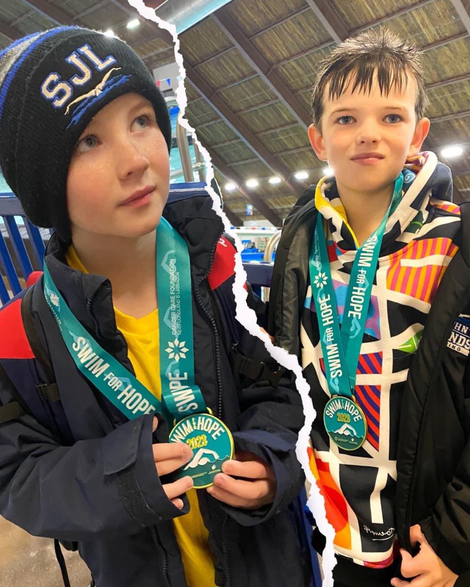CarolynTobin's tweet photo. On February 2nd Tobin &amp; Liam will once again participate in the Swim for Hope to raise funds to support cancer patients &amp; their families in NL. Thank you for any support! This year they swim for their poppy. @Cancercarefdn @SJLSwimming @SwimmingNL 

https://t.co/TMeoAaGe9W https://t.co/N2dMX23KtN