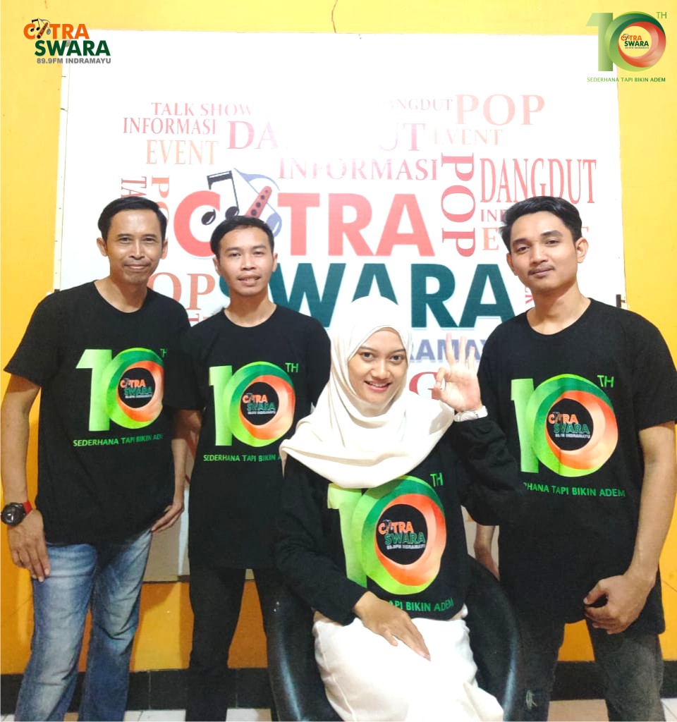 10 tahun Citraswara FM 🧡💚 #sederhanatapibikinadem