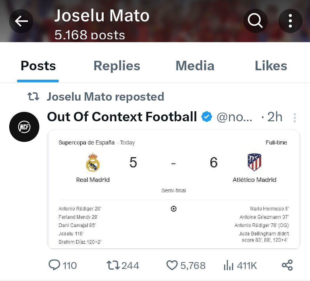 Out Of Context Football tweet media