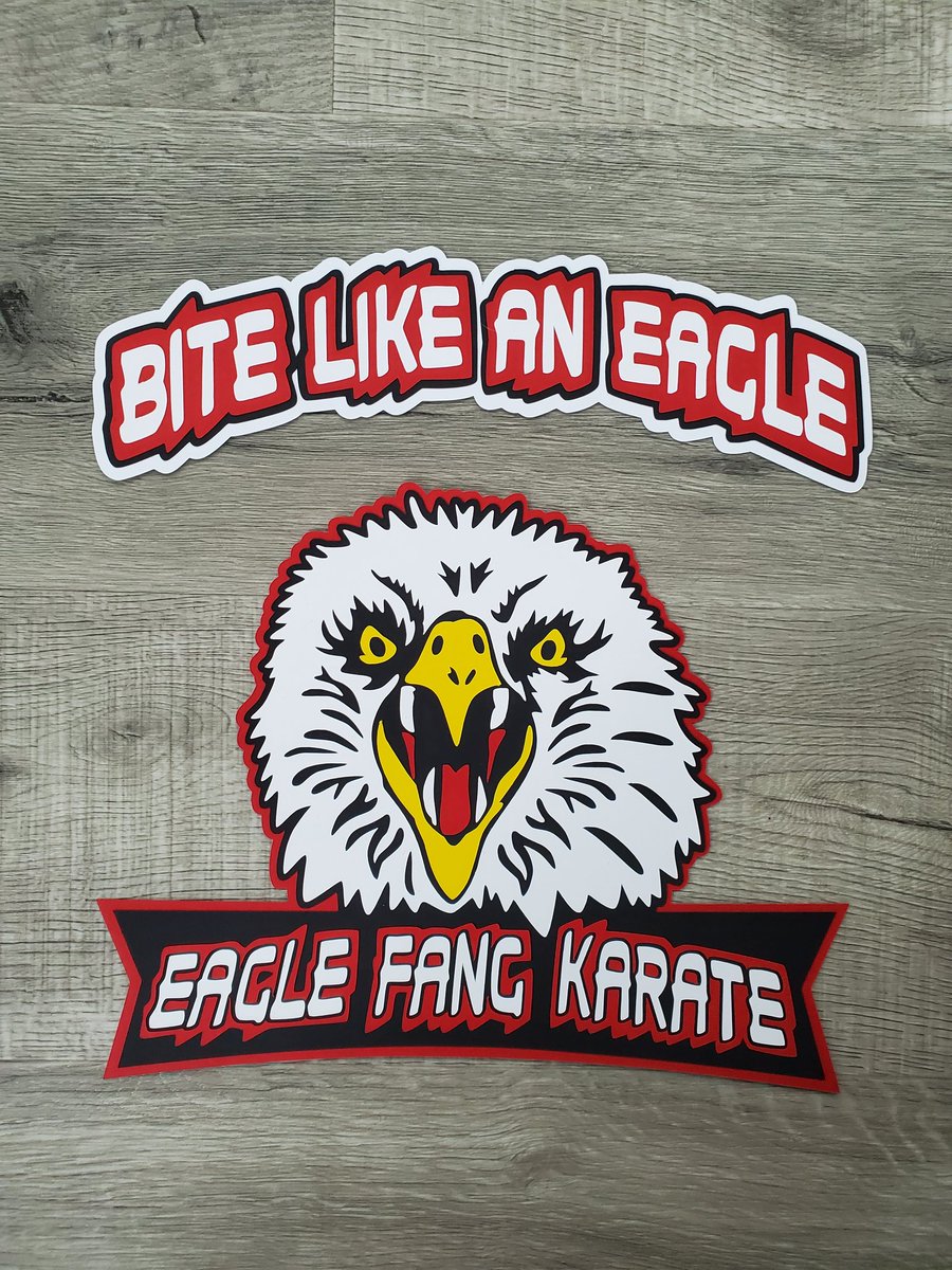 Just made this..I love it😍
#eaglefang #karate #Cobra #KAI  #EtsySeller #HAPPYBIRTHDAY