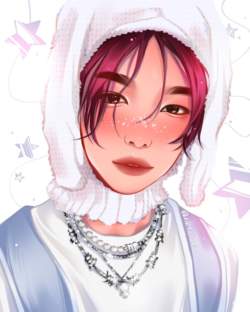 art_lior's tweet photo. #hyunjin #skz #straykids 💖💫 https://t.co/e2Aw2TufN0