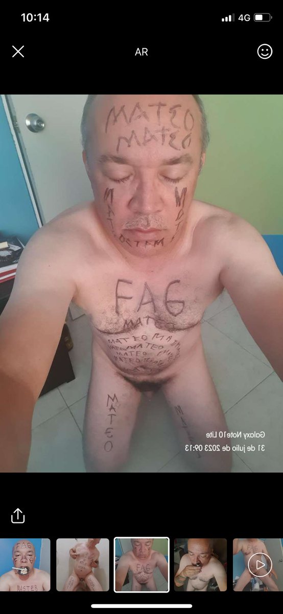 BrayanJ00320343's tweet photo. Pig exposed by one of his masters, his mouth will always be my ashtray 🤣🤣
Rt slave
#cashmaster #Findom #uk #ukalpha #alpha #paypiggieswanted #paypigswelcome #stomp #crush #nsfw #evil #chav #brainwas #alphagym #dirtymaster #blackmail https://t.co/hSIPlz1CNW