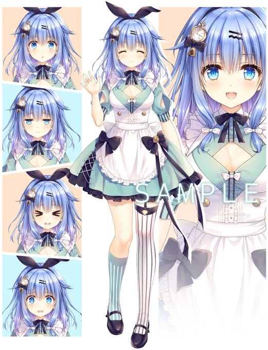 歩サラさんのLive2D、アリスぽっとちゃんのお仕立てを担当させていただきました。歩さんの面白くて癒される配信に彩りをプラス出来れば!モデリングはALuluさんに可愛く動かしてもらいましたー!手振ってくれるの可愛すぎる■歩サラさん ■モデリング ALuluさん  