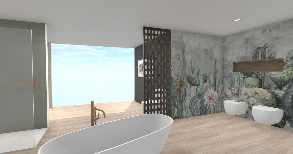 En proceso… 🔨 🪛 nueva Exposición de Baño ¿Te gusta? #Ferroplas #ferroplasBaños #bañosbonitos