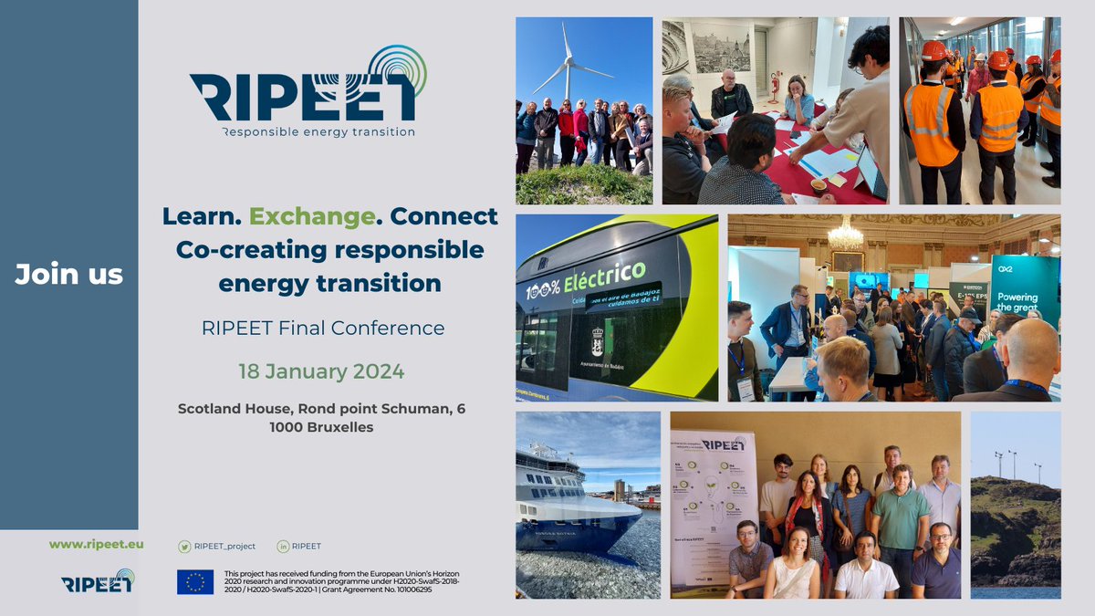 💡🏕️Place-based innovation.
 🍃🫂Stakeholders engagement for inclusive energy transition.
💶📰Responding to regional needs via cascade funding.

These are just some of the topics that will be addressed next Thursday 18 Jan!
⚠ Last chance to register 👉 t.ly/ETtF3