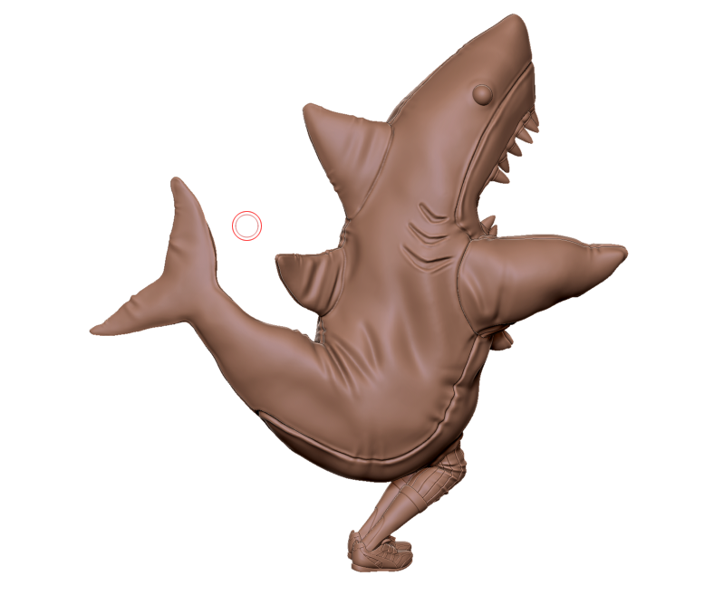 ichiichi04's tweet photo. ちなみに、新作の恵比寿はこんな感じです。
全高80mmくらいのミニフィギュアです。
平和シャークス！！

#WF2024W #ドロヘドロ #dorohedoro https://t.co/gVT1HWosYa