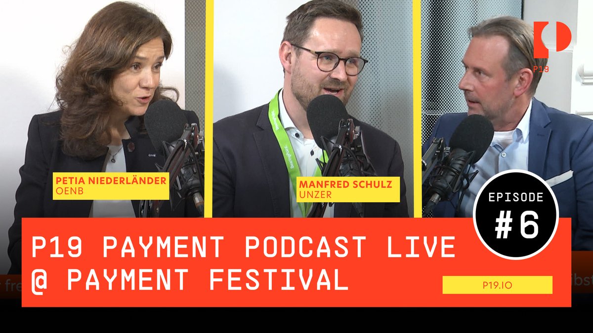 PaymentFestival's tweet photo. Host Roland Toch spricht mit Petia Niederländer, OeNB, über den digitalen Euro und mit Manfred Schulz, Unzer, über Buy Now, Pay Later.

Jetzt ansehen 👉 https://t.co/UZ0bpg047J

Na, neugierig? Alle Episoden gibt es auf den gängigen Podcast-Plattformen!

#P19 #Podcast #Payment https://t.co/SHx6IolDCR