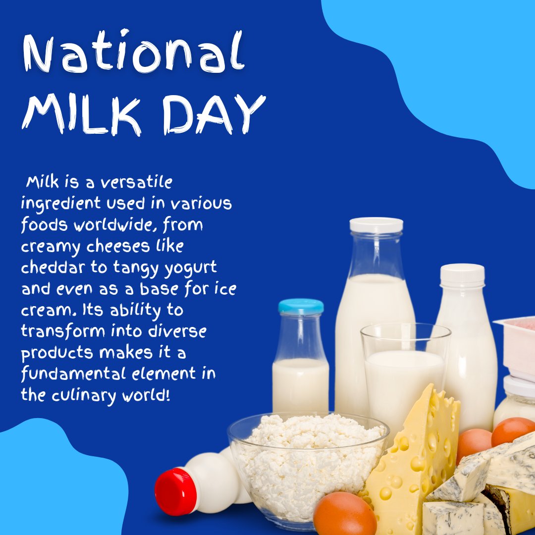 NR_Networks's tweet photo. 🥛 Did you know that milk, discovered around 9,000 BC? 🐮
It's been a vital part of human diets across cultures, evolving from early domestication of animals to becoming a staple in diverse cuisines worldwide. 🕰️✨ #MilkHistory #CulinaryEvolution 🥛🌍 https://t.co/ARPexoptCU