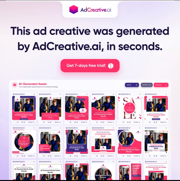 Get $500 in google Ad credit with AdCreative.ai- Don’t miss out! #adcreativeai #adcreative #ai 

Sign up here for your 7day free trial 
free-trial.adcreative.ai/56oqxof0f13k