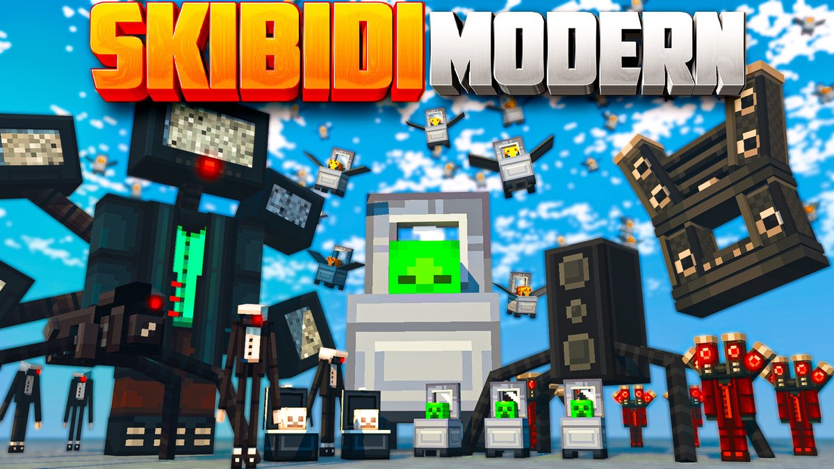 Heropixel_Games's tweet photo. Skibidi Modern Textures

📽️ #minecraft https://t.co/VwRMq7gYly https://t.co/TER0lqQ4t5