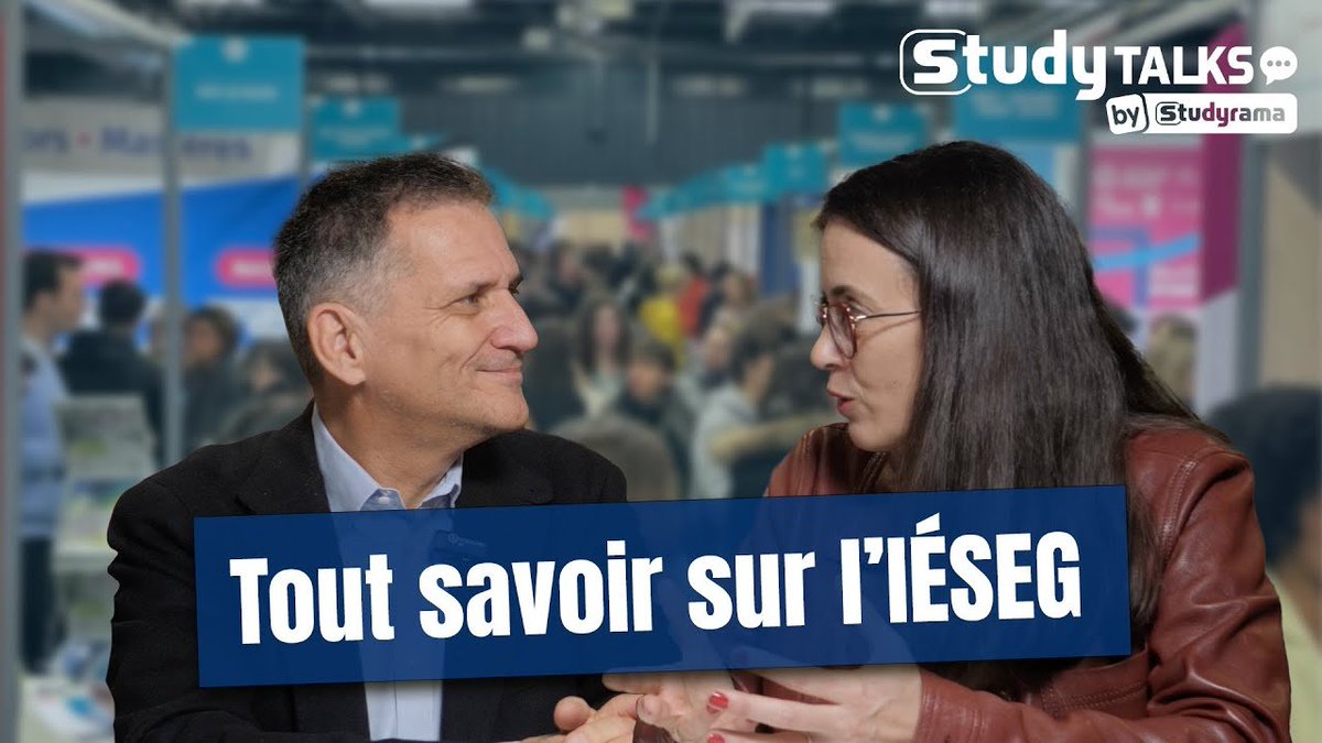 CandidatsIeseg's tweet photo. Céline Verdriere, directrice déléguée du recrutement France et concours, a partagé lors du salon @studyrama des Grandes Ecoles à Paris tout ce qu'il faut savoir sur l'@IESEG .

Découvre son interview avec Nicolas Fellus :
🎥https://t.co/kgm1JeNrLT

#VisitIESEG #IESEGExperience https://t.co/e27YFu7nMO