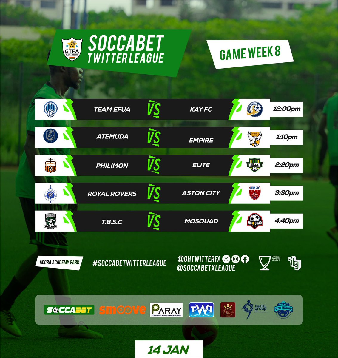 Game week 8.
Which team are you coming to support? 🤩❤️⚡️