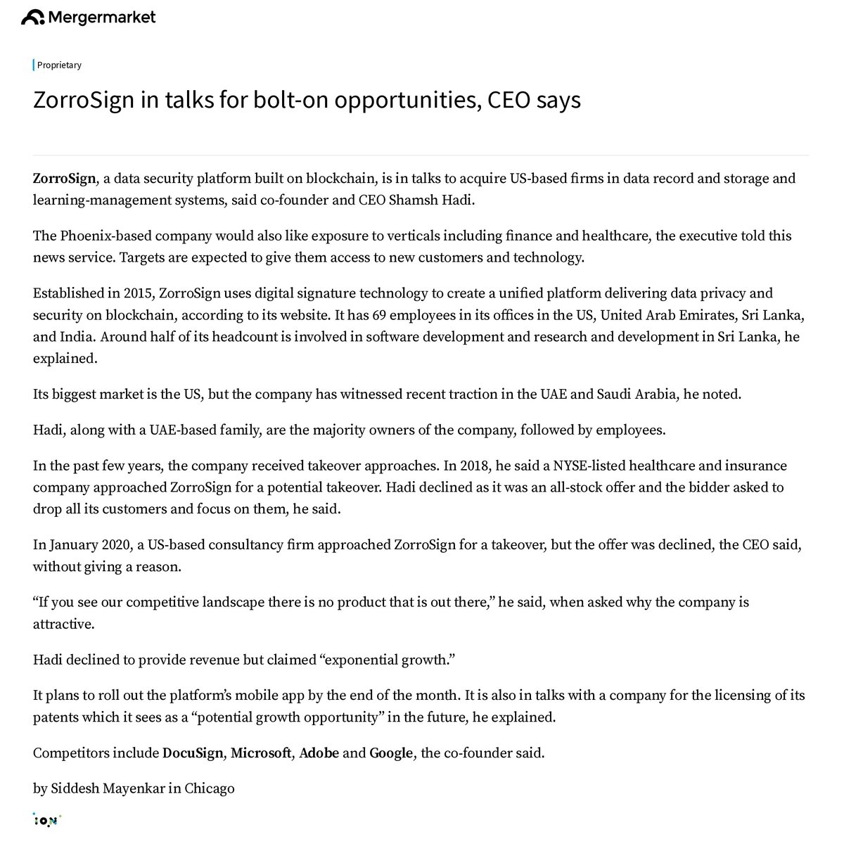 ZorroSign MENA tweet media