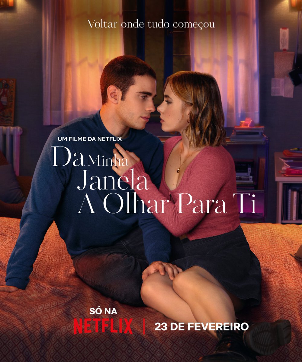 O passado separou-os, mas o presente vai uni-los novamente✨💕. 'Da Minha Janela a Olhar Para Ti' estreia a 23 de fevereiro.