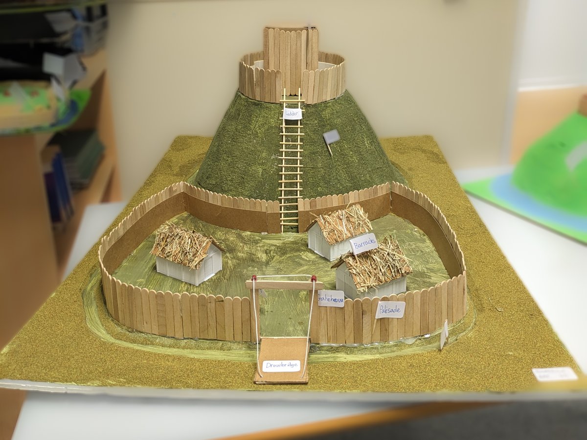 DurlstonSeniors's tweet photo. Here are just a small selection of the amazing Motte and Bailey Castles our #durlstonyr6 pupils created for their #historyproject on 1066. #durlstoncreate #Artsmark https://t.co/WRJsf6S07S
