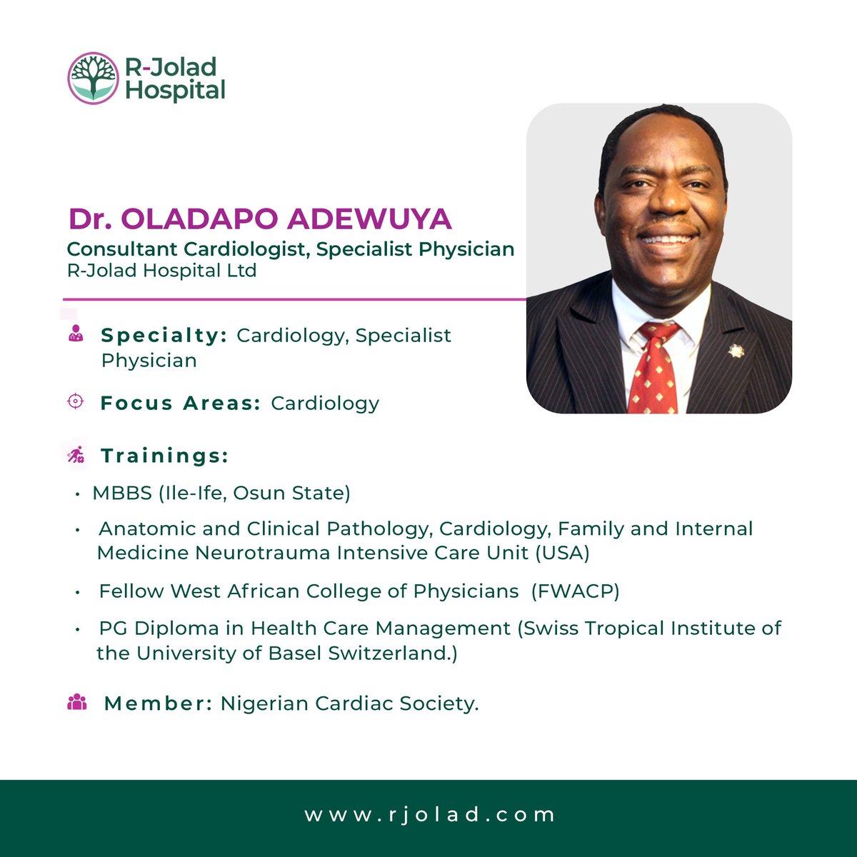 Join us for a crucial webinar on January 24th, where esteemed Cardiologist, Dr. Oladapo Adewuya, will illuminate the causes of sudden death as it relates to heart health. 🫀⚕️

events.teams.microsoft.com/event/9b0a6762…

 #CardiacHealth #ThePeopleshospital #SuddenDeathAwareness
