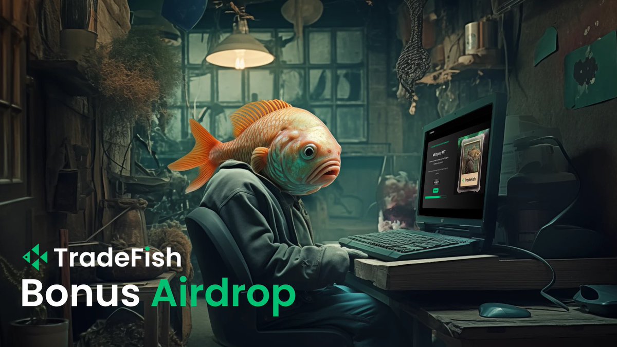 FishAI_xyz's tweet image. Thought you missed out on TradeFish?  

Think again! Our extra 10,000 Beta NFTs offer platform beta access, entry to our Premium Telegram Group, plus: a bonus $FISH airdrop!  

Early fish from the first mint are also eligible🎣  

Mint now👇  
tradefish.ai/mint