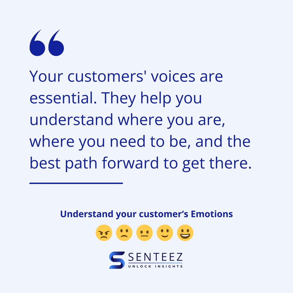 imghani's tweet image. Understanding customer sentiments isn&apos;t just about listening; it&apos;s about deciphering the whispers of aspirations, concerns, and preferences.

Your customers voices aren&apos;t just essential—they&apos;re transformative.

#CustomerFeedbackAnalysis #CustomerSentimentAnalysis #SENTEEZInsights