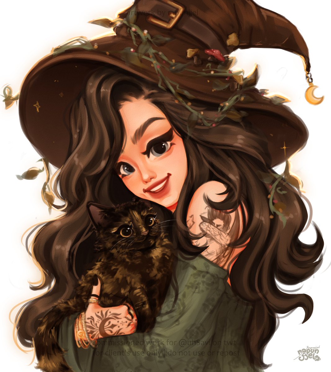 i missed drawing furparents with their babies 🥹✨