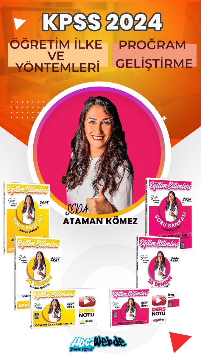 Kpss 2024 Eğitim Bilimleri Seda ATAMAN KÖMEZ - Öğretim İlke ve Yöntemleri ve Program Geliştirme serisi
ty.gl/zfqm82kv2q
#kpss #kpss2024 #kpsseğitimbilimleri #kpsslisans