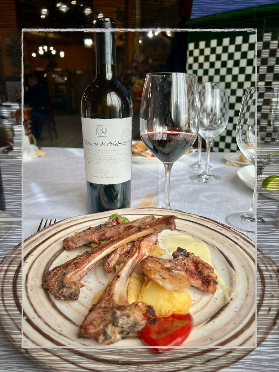DominioNobleza's tweet photo. Una de las muchas cosas que hace especial a la #Rioja, son sus #Vinos y #ChuletillaAlSarmiento seguro que con esta imagen has abierto el apetito.
Feliz día!
https://t.co/QK01fcf8YR
#DominioDeNobleza, #RelFood #CocinaTradicional #Winery #WineLver https://t.co/RI32myqde0