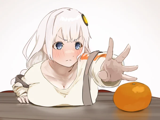 少女、奮闘中 