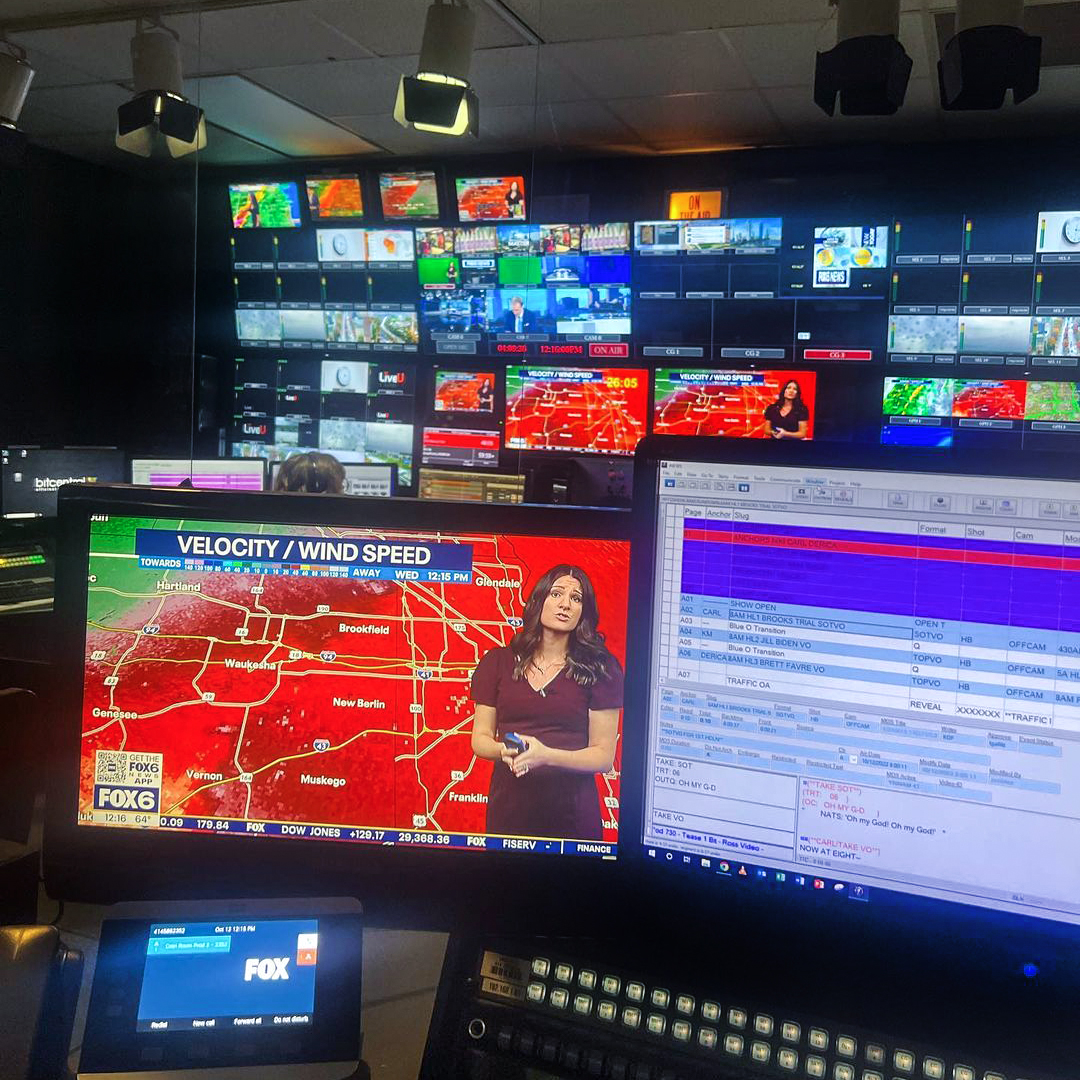 Avid's tweet photo. ๐บ FOX6 News Milwaukee
๐ท https://t.co/IG39KqxMoa
#inews #newsroom #weather #fox6 #milwaukee #newsproduction #broadcast #avid https://t.co/p9o3VRj4OK
