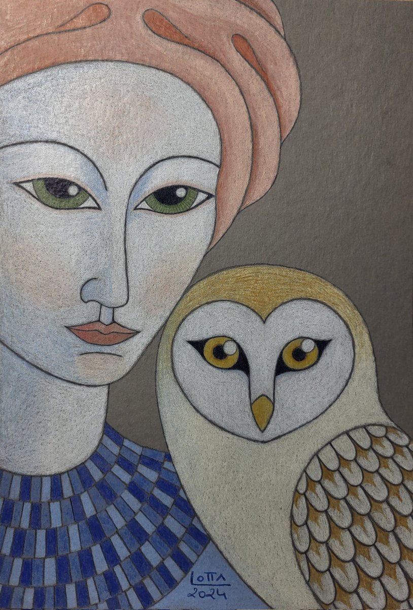 lottaskimo's tweet image. Crayons sur papier. 14,8cm x 21cm. 2024.
#dessin #drawing