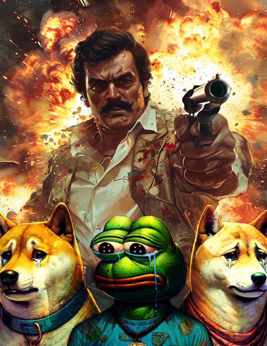badassmaniacs's tweet photo. The $PABLO familia is here to stay!
Can’t wait to form my own cartel! https://t.co/NdcAYLHQuR