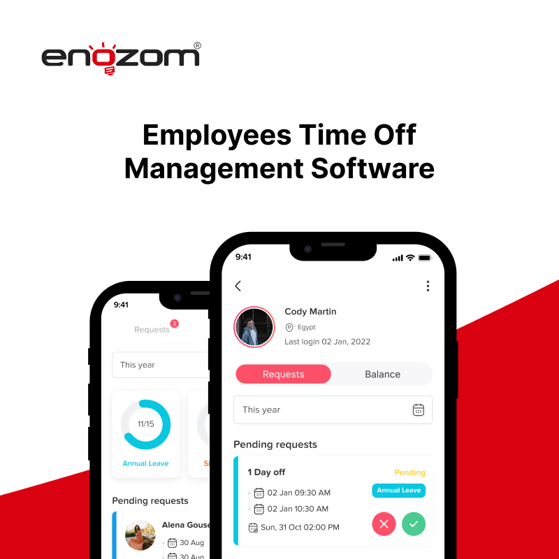Enozom's tweet photo. A tool dedicated to small and medium companies for managing their employees in an easy, smooth way where both management and employees find it easy to track PTO and earned balance.

Check the full case study: https://t.co/60K2K6PuMK https://t.co/LgCy8OOPKX