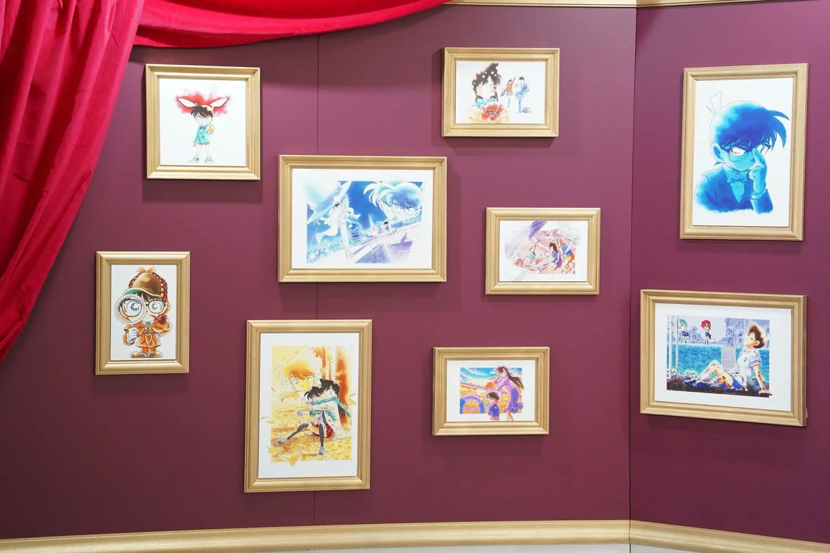 98_jellybean's tweet photo. some pictures...exhibition for detective conan's 30th anniversary....which will be available tomorrow in Japan...

#名探偵コナン https://t.co/5KasAJS6L2