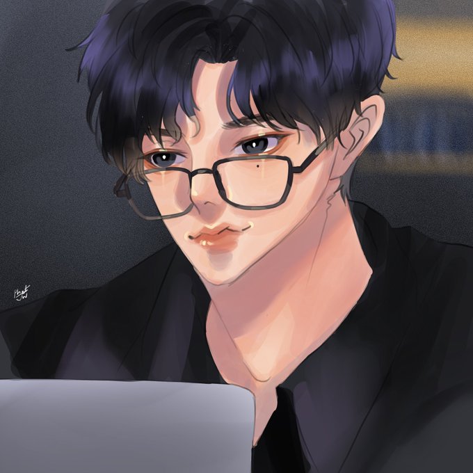 「glasses laptop」 illustration images(Latest)