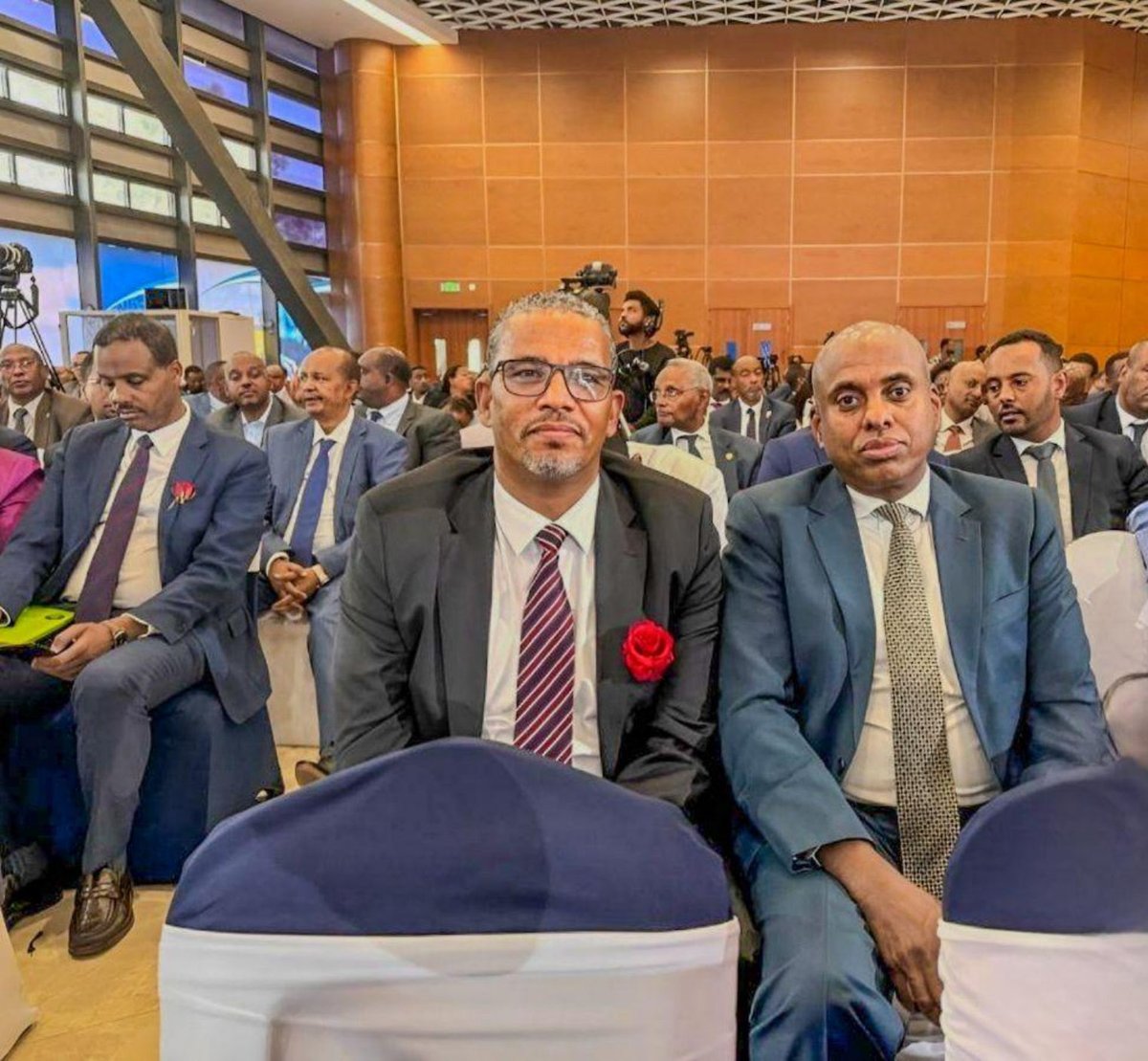 BerhanuTsegaye's tweet photo. Truly honored to participate in #Ethiopia|n #DiplomaticWeek at the Science Museum in #AddisAbaba. It's a privilege to witness Ethiopia's rich diplomatic history and its current commitment to diplomatic excellence. @mfaethiopia https://t.co/Fu0mvY3tmD
